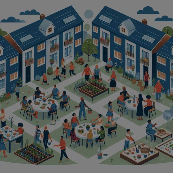 Comment les initiatives de co-housing peuvent-elles contribuer à réduire l'isolement social en milieu urbain ?